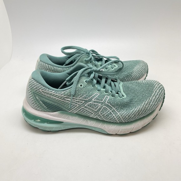 Asics Sneakers Womens 6.5 GT 2000 10 1012B045 Green Athletic Gym Running Shoes - Picture 1 of 10
